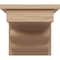 Ekena Millwork 5"W x 5"D x 5"H Wide Highland Rough Cedar Woodgrain TimberThane Corbel, Primed Tan CORUR05X05X05HLDRCPR - alternate 4